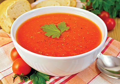 Fall Fresh Tomato Basil Soup